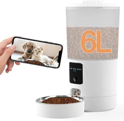 Automatic Cat Feeder with 2K Camera and Smart App — Automatic Pet Feeder, SonoxJunan