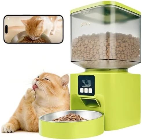 Automatic Cat Feeder with Camera — Automatic Pet Feeder, Plike