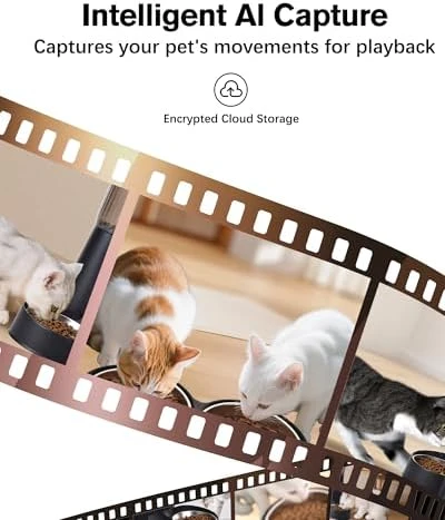 Automatic Cat Feeder with Camera — Automatic Pet Feeder, Junbec-Pet