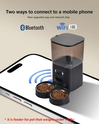 Automatic Cat Feeder with Camera — Automatic Pet Feeder, Junbec-Pet