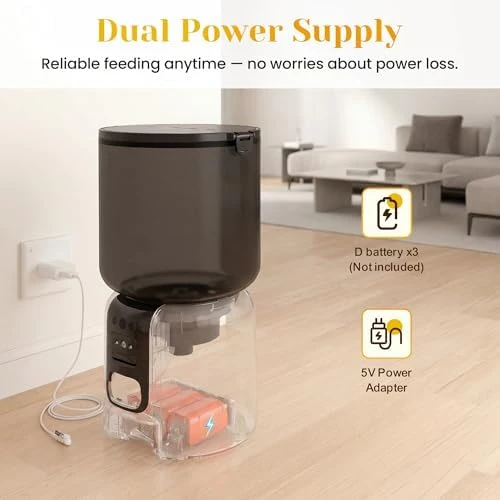 Automatic Cat Feeder with Camera — Automatic Pet Feeder, FansaFurn
