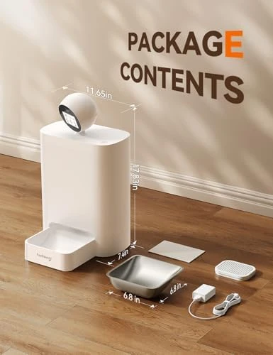 Automatic Cat Feeder with Camera — Automatic Pet Feeder, FEELNEEDY