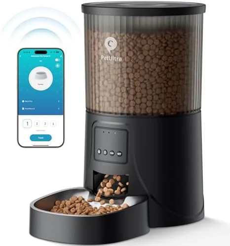 Automatic Cat Feeder with WiFi and App Control — Automatic Pet Feeder, PETULTRA