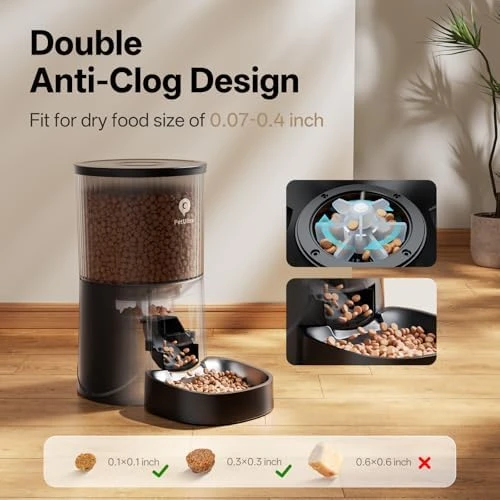 Automatic Cat Feeder with WiFi and App Control — Automatic Pet Feeder, PETULTRA