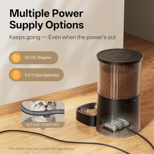 Automatic Cat Feeder with WiFi and App Control — Automatic Pet Feeder, PETULTRA