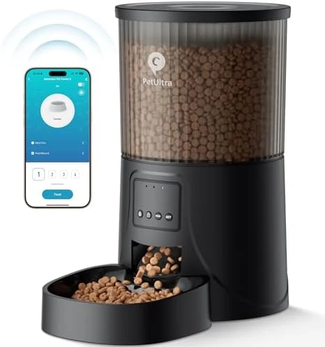 Automatic Cat Feeder with WiFi and App Control — Automatic Pet Feeder, PETULTRA