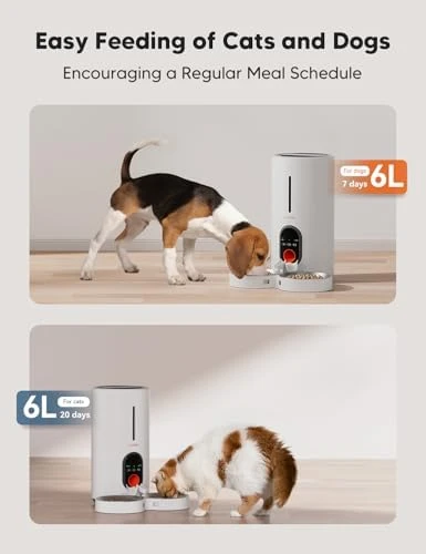 Automatic Cat Feeder with WiFi and Remote Control — Automatic Pet Feeder, WOPET