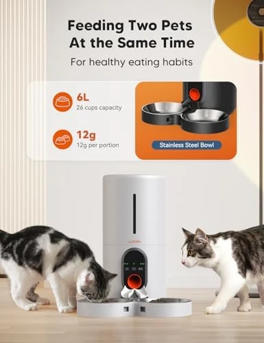 Automatic Cat Feeder with WiFi and Remote Control — Automatic Pet Feeder, WOPET