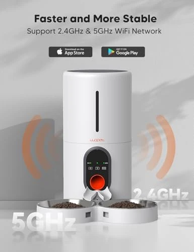 Automatic Cat Feeder with WiFi and Remote Control — Automatic Pet Feeder, WOPET