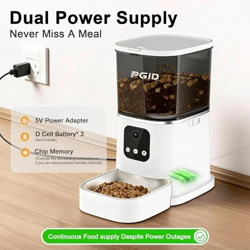 Automatic Cat Feeder — Automatic Pet Feeder, PGID