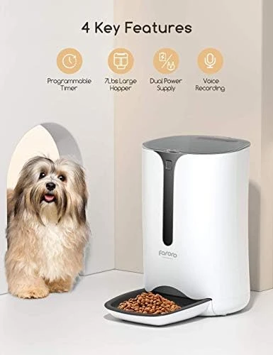 Automatic Cat Feeder — Automatic Pet Feeder, MAXKU