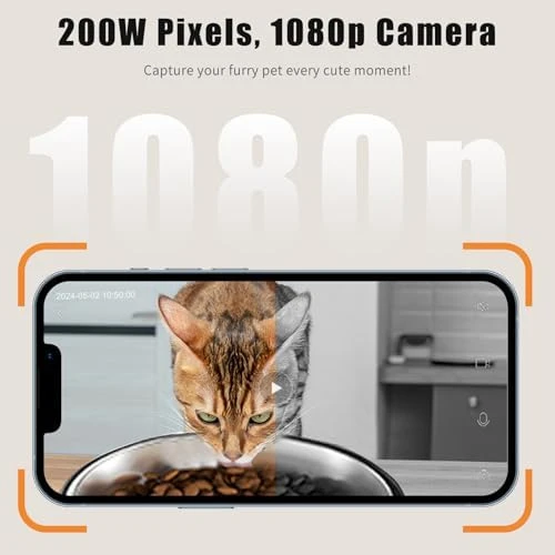 Automatic Cat Feeders with 1080P HD Camera — Automatic Pet Feeder, Podazz