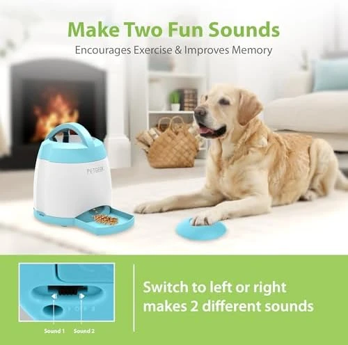 Automatic Dog Treat Dispenser — Automatic Cat Toy, PETGEEK