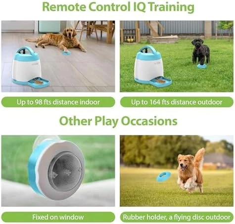 Automatic Dog Treat Dispenser — Automatic Cat Toy, PETGEEK