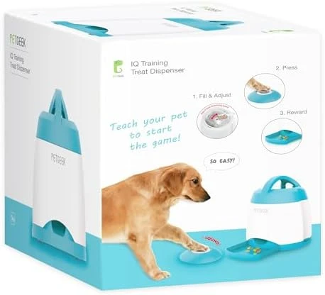 Automatic Dog Treat Dispenser — Automatic Cat Toy, PETGEEK