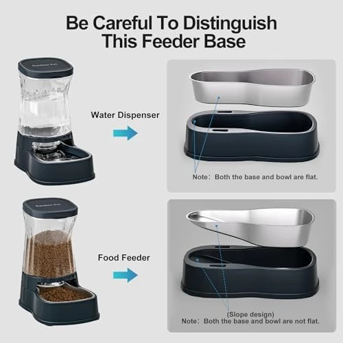 Automatic Dog Water Dispenser & Food Feeder Set — Automatic Pet Feeder, Gardner Pet