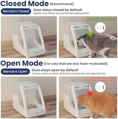 Automatic Microchip RFID Cat Feeder — Automatic Pet Feeder, PAWSPIK