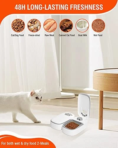 Automatic Wet Food Cat Feeder — Automatic Pet Feeder, Madatop