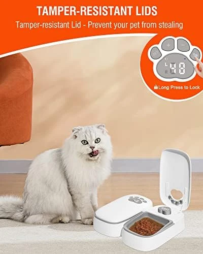 Automatic Wet Food Cat Feeder — Automatic Pet Feeder, Madatop