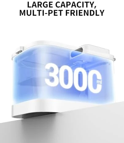 Cordless Cat Water Fountain with Motion Sensor — Cat Water Fountain, PETKIT