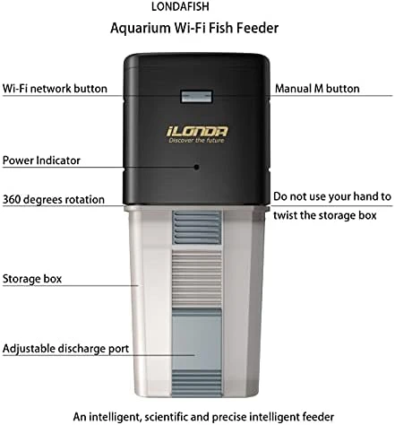 Fish Feeder — Automatic Pet Feeder, LONDAFISH