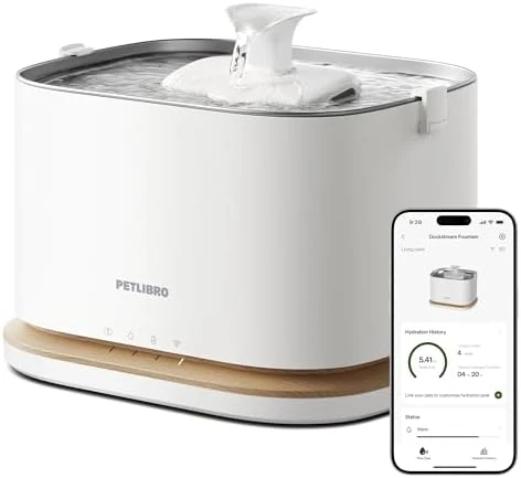 Upgrade Wireless Cat Water Fountain with App Monitoring — Cat Water Fountain, PETLIBRO