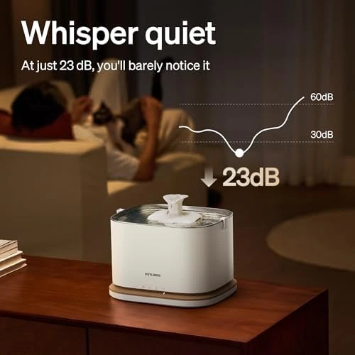 Upgrade Wireless Cat Water Fountain with App Monitoring — Cat Water Fountain, PETLIBRO