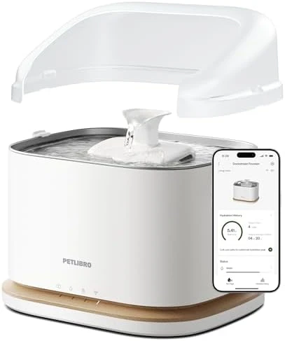 Upgrade Wireless Cat Water Fountain with App Monitoring — Cat Water Fountain, PETLIBRO