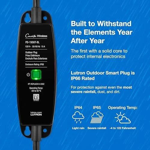Outdoor Smart Plug — Smart Plug, Lutron