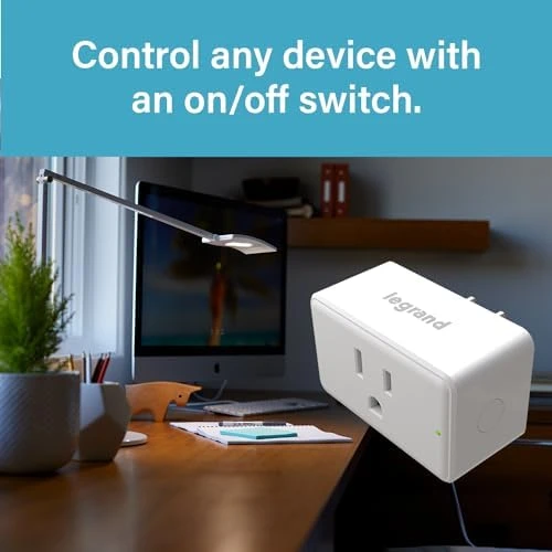 Radiant® Wi-Fi Matter Smart Plug 15A (4 Pack) — Smart Plug, Legrand