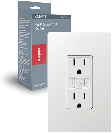 Radiant® Wi-Fi Matter Smart Plug 15A (4 Pack) — Smart Plug, Legrand