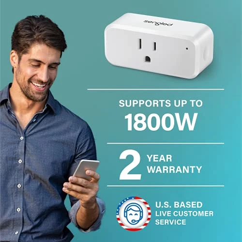 Smart Plug 2-Pack with Energy Monitoring — Smart Plug, Sengled