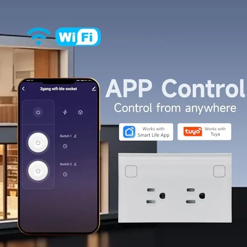 Smart Plug with Energy Monitoring — Smart Plug, TOZENVAN