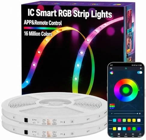 100FT Smart IC RGB LED Strip Lights — LED Strip Lights, MFWW