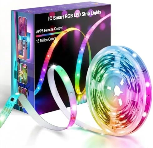 100FT Smart IC RGB LED Strip Lights — LED Strip Lights, MFWW