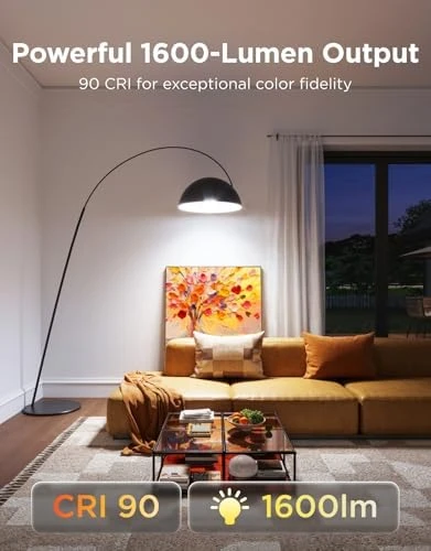 1600 Lumens Smart Light Bulbs 2-Pack — Smart Light Bulb, Govee