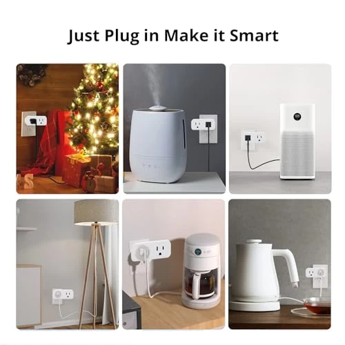 16A WiFi Dual Smart Outlet Plug with 2 Independent Control Sockets — Smart Plug, RODOT