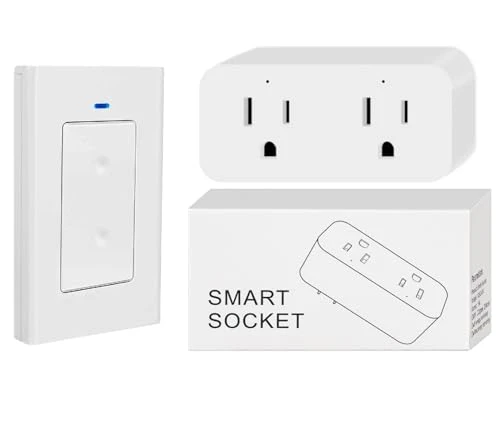 16A WiFi Smart Plug with Dual Outlets — Smart Plug, QIACHIP
