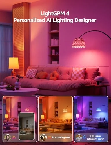 B1 AI Smart Light Bulbs — Smart Light Bulb, Lepro