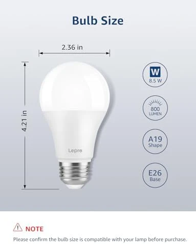 B1 AI Smart Light Bulbs — Smart Light Bulb, Lepro