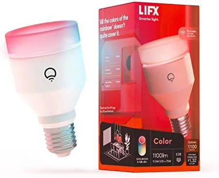 Color A19 Smart LED Light Bulb — Smart Light Bulb, LIFX