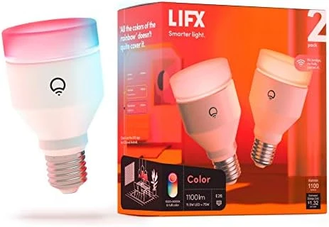 Color A19 Smart LED Light Bulb — Smart Light Bulb, LIFX
