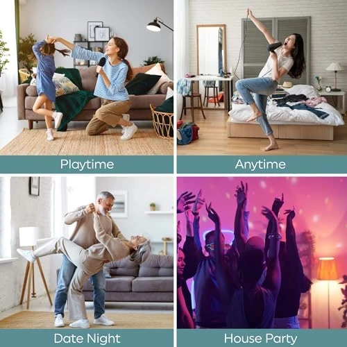 Color Changing Speaker LED Light Bulb with Remote — Smart Light Bulb, GE