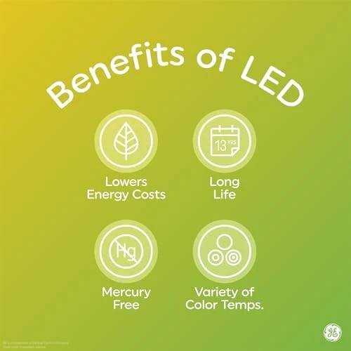 Color Changing Speaker LED Light Bulb with Remote — Smart Light Bulb, GE