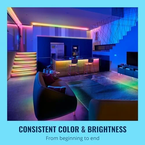 Connected 32.8 ft LED Light Strip — LED Strip Lights, WiZ Connected