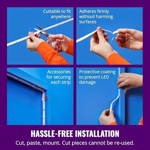 Connected 32.8 ft LED Light Strip — LED Strip Lights, WiZ Connected