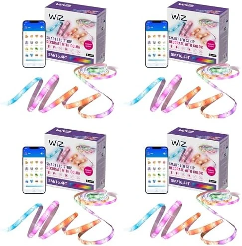 Connected 32.8 ft LED Light Strip — LED Strip Lights, WiZ Connected