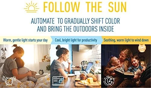 Connected Max Smart LED Bulb A19 60W Tunable White + Color Changing — Smart Light Bulb, Cree Lighting