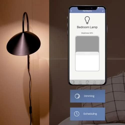 Flame Tip Filament Chandelier LED Smart Light Bulb — Smart Light Bulb, Feit Electric