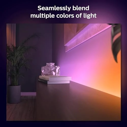 Indoor Smart LED Light Strip Base Kit with Plug — LED Strip Lights, Philips